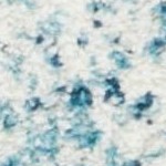 cream/turquoise