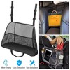 iMountek"Car Net Pocket Handbag Holder & Seat Organizer for Purse, Phone, Documents, Pets, and Kids"Black - 2 of 4