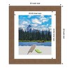 Amanti Art Alta Medium Brown Picture Frame - 4 of 4