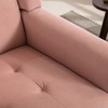Sapphtopaz Accent Chair Wood Chair for Bedroom Comfy Chairs Modern Armchair Accent Chairs for Living Room, Bedroom, Nursery - 4 of 4