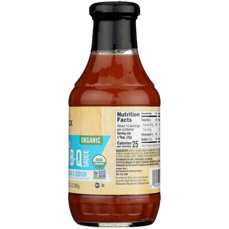 Woodstock Foods Original Barbeque Sauces- Case of 12/17 oz, 5 of 8
