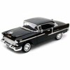 1955 Chevrolet Bel Air Hard Top Black 1/18 Diecast Model Car by Motormax - 2 of 3