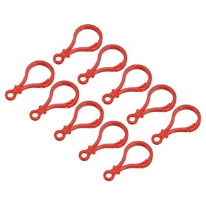 Unique Bargains DIY Craft Key Organization Lobster Claw Lanyard Swivel Clasps 100 Pcs - 1 of 4
