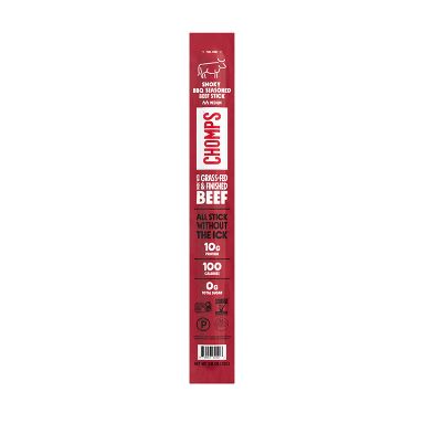 Chomps Snack Sticks Smoky BBQ Beef Meat Stick - 1.15oz