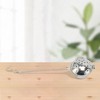 Unique Bargains Tea Infuser Tea Egg Design Infuser Traditional Style Hand Wash Stainless Steel Silver Tone 1Pcs - 2 of 4