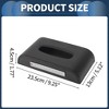 Unique Bargains Car Tissue Holder with Anti-slip Mat and Number Plate PU 9.25"x5.12"x1.77" 1 Pc - 4 of 4