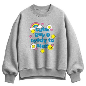 Women's - Instant Message - Cute Gay Ready Slay - 1 of 2