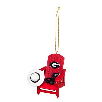 Evergreen University of Georgia Adirondack Chair Ornament