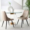 Zoi Upholstered Dining Chair (Set of 2) - DCH7500 - Safavieh - 4 of 4