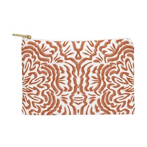 Marta Barragan Camarasa Terracotta strokes pattern Pouch - Deny Designs - 1 of 2