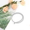 Unique Bargains Faux Pearl Handbag Strap Silver Tone 1 Pc - 4 of 4