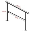 Hand Rails for Outdoor Steps, Wrought Iron Railing, Exterior Hand Railing for Steps, Porch Railing Kit - 2 of 4