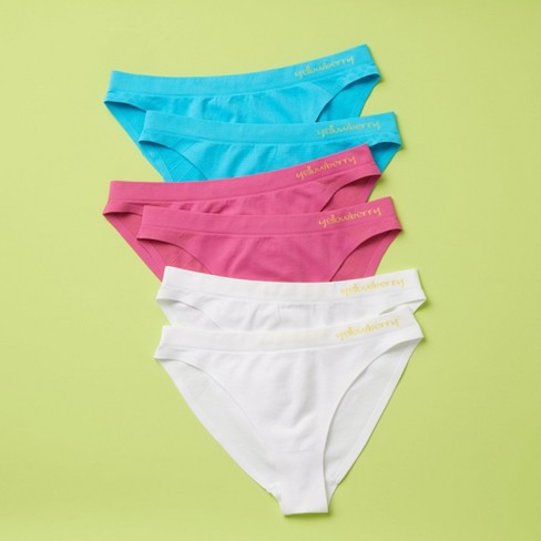 Yellowberry® Girls 6PK High Quality Pima Cotton Super Soft Bikini Underwear