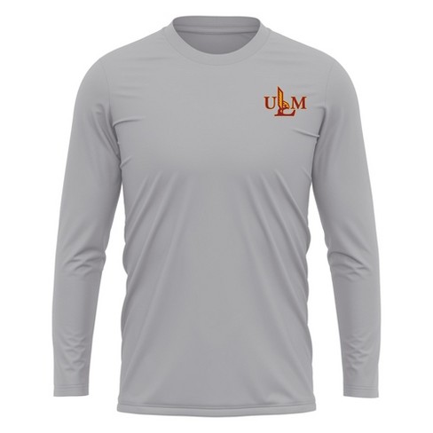 University of Louisiana Monroe Adult Sport Long Sleeve Left Chest Logo, Athletic Heather - image 1 of 4