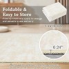 Area Rug Non-Slip Low Pile Stain-Resistant Carpet No-Shedding Easy-Clean Accent Rug for Living Room Bedroom Dining Room Playroom Office - 4 of 4