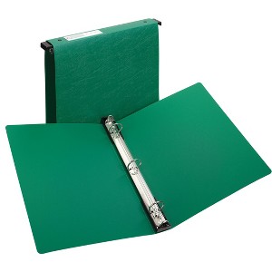 Avery Hanging Storage 3 Ring Binder, 1" Round Rings, 1 Green Binder (14802) - 1 of 4