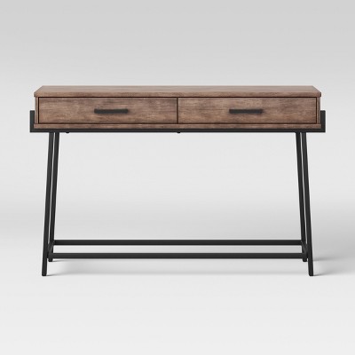 threshold carson console table