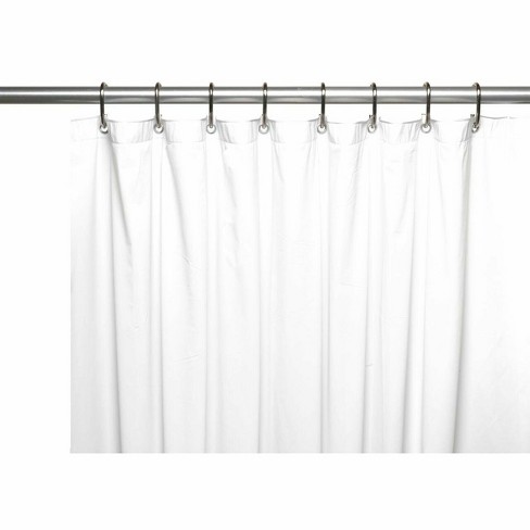 Goodgram 3 Gauge Vinyl Shower Curtain, Target White Shower Curtain Liner