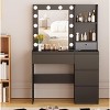 37inch Makeup Vanity with Lights - 2 of 4
