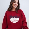 Simply Sage Market Women's Graphic Sweatshirt Grandma Baseball - 2 of 3