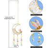 Crystals Suncatcher Moon Sun Catcher Hanging Ornaments Gifts For Christmas Birthday Valentine Mothers Day - 3 of 4