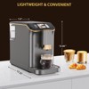 Fully Automatic Espresso Machine 20 Bar, Coffee Machine With Milk Frother Steam Wand，Built-In Grinder, 1.5l Water Tank - 2 of 4