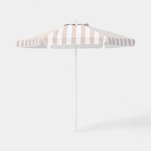 cream colored patio umbrella Market | Fade-Proof, Wind Resistant, Crank Tilt, Woodgrain Finish | Commercial Grade | Terylast Off The design creates a charming oasis in your garden or on the patio and is perfect for moments of outdoor relaxation. Business & Pleasure Co. The