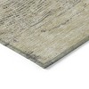 Beige Taupe And Gray Abstract Washable Indoor Outdoor Area Rug - 4 of 4