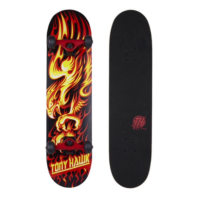Tony Hawk 31" Pro Skateboard - Abec 5 Flame, 1 of 9