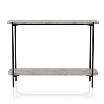 Dunkeld Lower Shelf Sofa Table Sand Black/Light Gray - miBasics