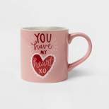 16oz Stoneware 'You have my Heart' Mug - Threshold™