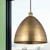 Edison Dome - 1 Light Cord Hung Mini Pendant In Industrial Style-18.75 Inches Tall and 16 Inches Wide - 2 of 2