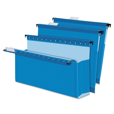 Pendaflex SureHook Reinforced Hanging Box Files 3" Expansion Legal Blue 25/Box 59303