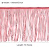 Unique Bargains Polyester Crafts Chainette Sewing Tassel Fringe Trim Ribbon - 2 of 4