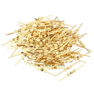Unique Bargains Bowtie Copper Clip for Fastening Chandelier Crystal Lamp 150 Pcs - 1 of 4