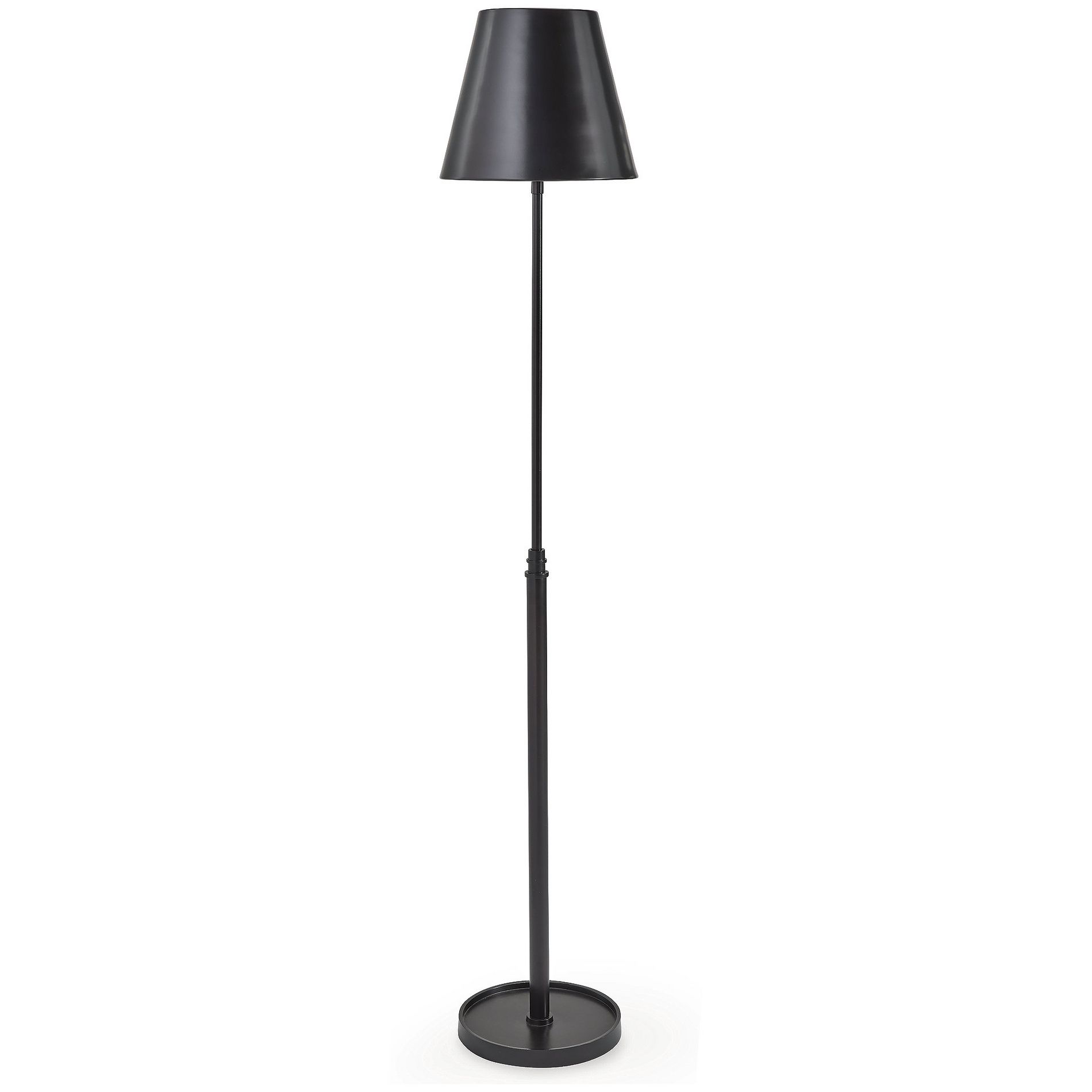 Signature Design by Ashley Wimner Metal Floor Lamp, Oil-Rubbed Bronze Finish, Empire Metal Shade, 63" Tall