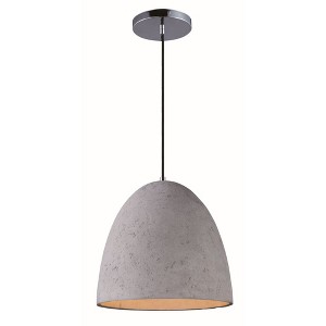 Maxim Lighting Crete 1 - Light Pendant in  Polished Chrome - 1 of 4