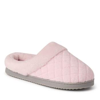 Dearfoams Women's Libby Quilted Terry Clog House Slipper