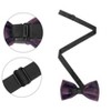 INSPIRE CHIC Men's Velvet Adjustable Pre-Tied Bow Tie - 2 of 4