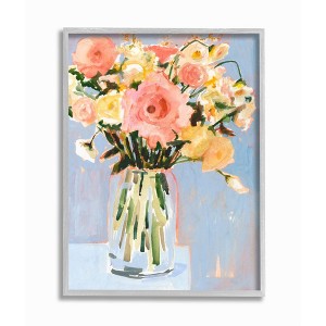 Stupell Industries Chic Floral Bouquet Pastel Spring Flowers - 1 of 4