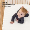 KeaBabies 2pk Soothe Fitted Crib Sheets Neutral, Organic Baby Crib Sheets, Fits Standard Nursery Baby Mattress - 4 of 4