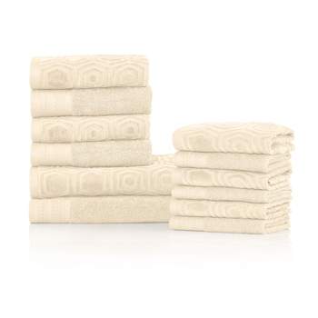 Knightsbridge Square Honeycomb 100% Cotton Reversible Bath Rug 24 X 40  Ivory : Target