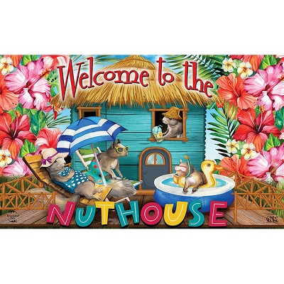Briarwood Lane Summer Doormat 30x18 Indoor Outdoor Summer Nuthouse Humor For Summer Doormat