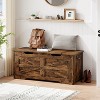 Multi - Functional Rattan Chest Stool, Large Capacity, Strong Load - Bearing, Pinch - Proof, Suitable for Multiple Scenarios - 3 of 4