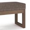 NicBex 26.6" Storage Bench Rectangle Footstool Small Ottoman Bench for Bedroom, Entryway - 4 of 4
