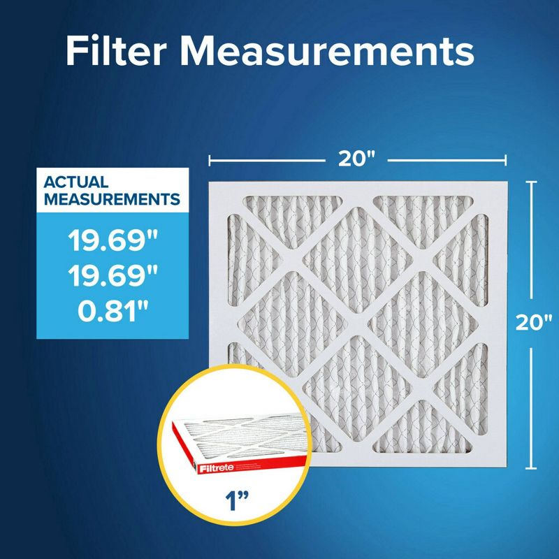Filtrete Allergen Defense Air Filter 1000 MPR, 3 of 11
