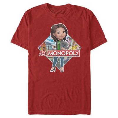 Men's Monopoly Framed Ms. Monopoly T-Shirt