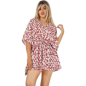 HAPPY BAY Women's Swim Beach Dress Cover Ups for Swimwear Christmas Tree Cover up Swimsuit Coverups for Women - 1 of 4