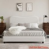 Twin/Full/Queen Size Bed Frame for Kids w/ Velvet Upholstered Headboard, Cute Low Profile Platform Bed for Girls and Boys - 3 of 4