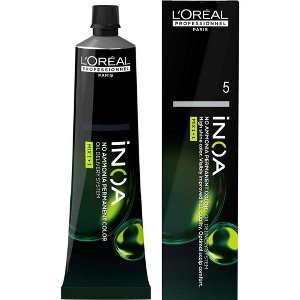 L'Oreal Pro iNOA Coloration Ammonia-Free Permanent Hair Color Dye  - Multicolored Loreal Haircolor Cream - 1 of 4